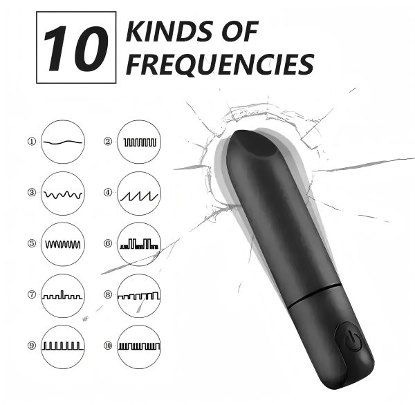 Adult Sex Toys Bullet Vibrator with Angled Tip Vibrator Nipple G-Spot Stimulator for Women Sex Product