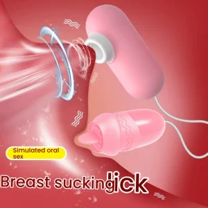 2214-B licking and suction egg vibrator wholesale product image