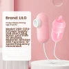 2214-B licking and suction egg vibrator wholesale product image