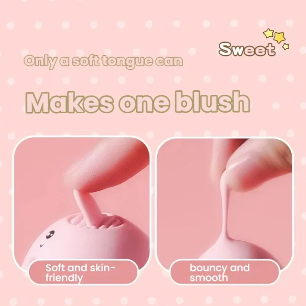 LL-2330 tongue-licking mini vibrator wholesale product image