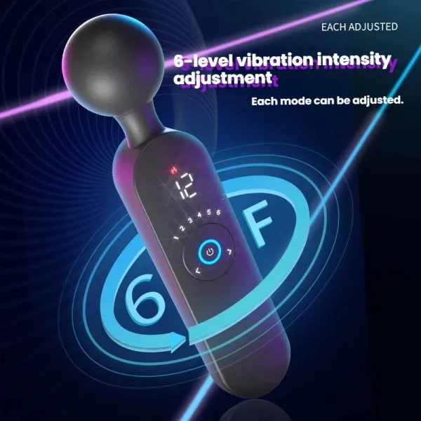 LL-B2105 heating digital wand vibrator wholesale product image