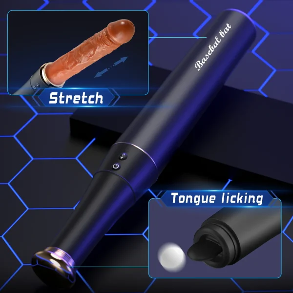 LL-B2232-B telescopic heating vibrator wholesale product image