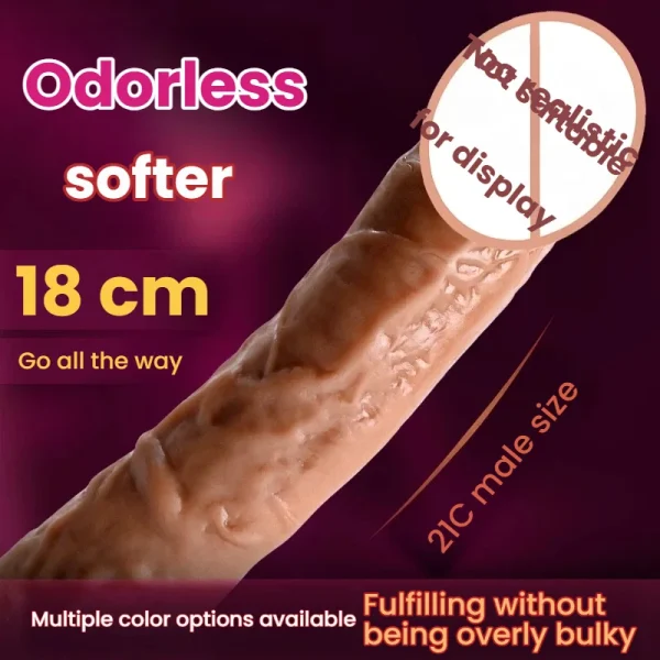 W-22056 solid realistic dildo wholesale product image